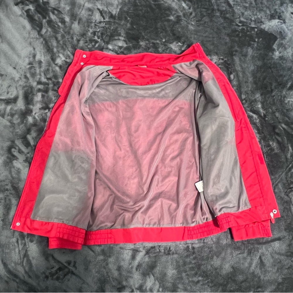 Red rain jacket - Picture 6 of 8